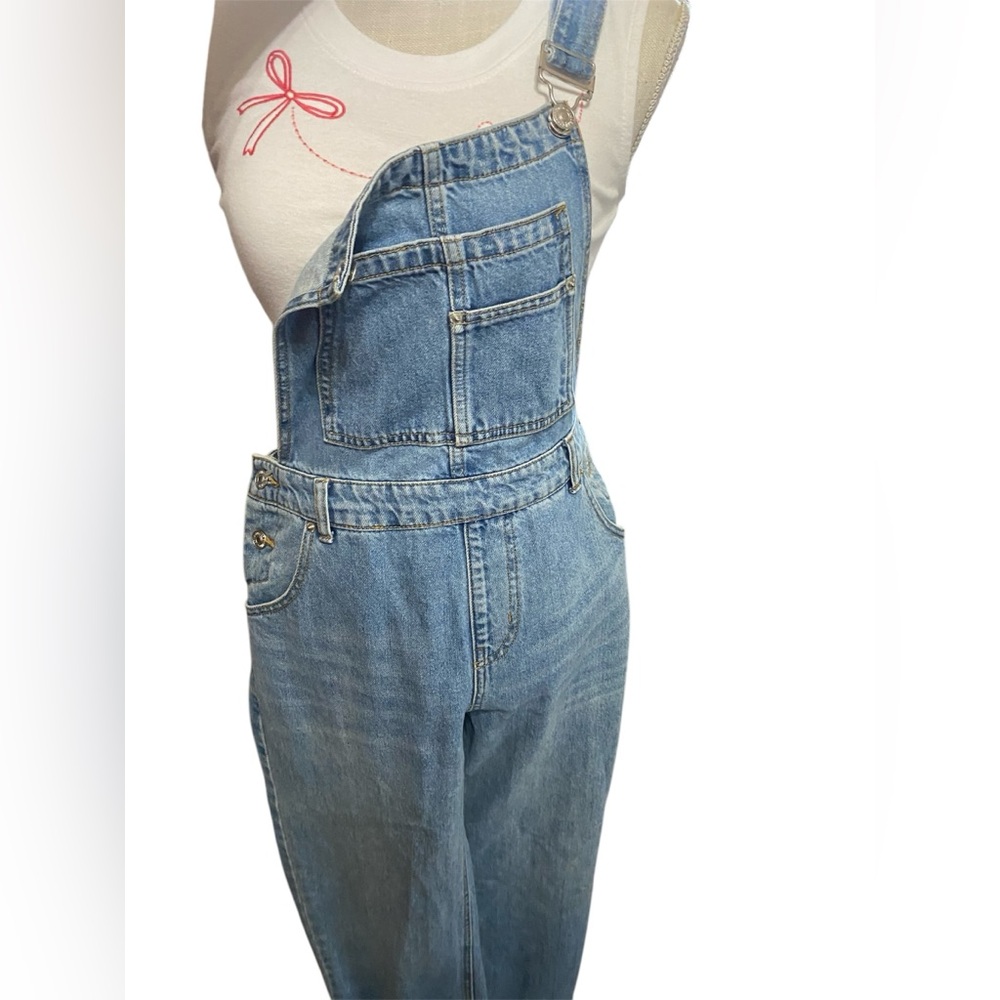 Forever 21 Classic Blue Denim Overalls